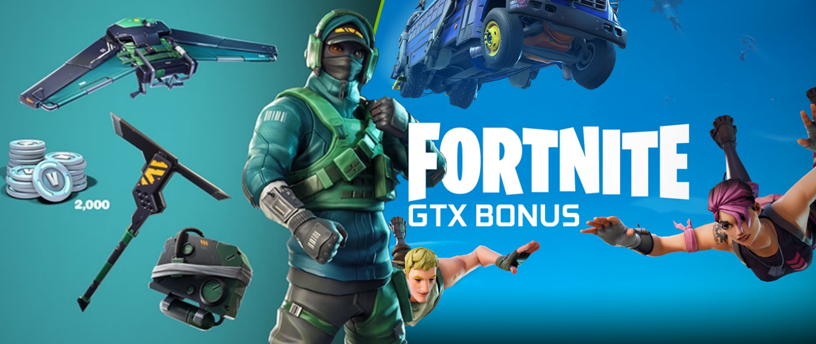 Fortnite BONUS with GTX 1650, GTX 1660 